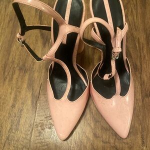 Zara Pink Strappy Heels